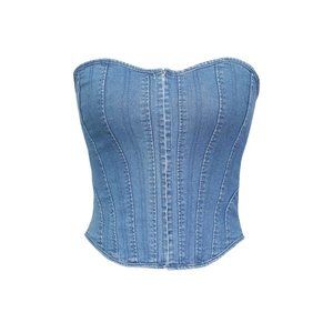 Denim Corset